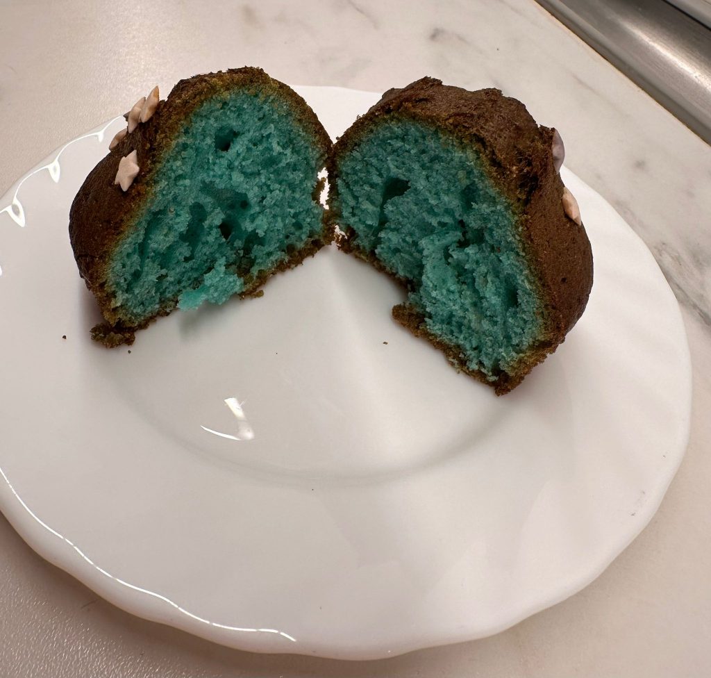 Blauer Kuchen