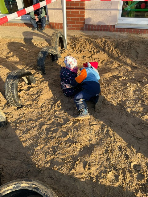 Rangelecke im Garten