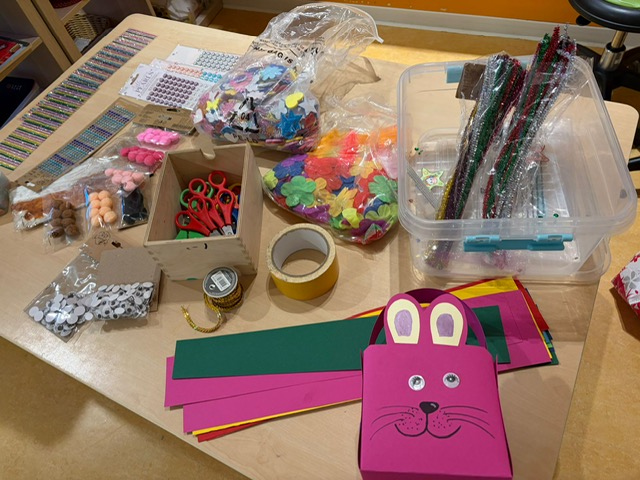 Gestern Abend wurde es in einer Gruppe in der Kita richtig gemütlich.