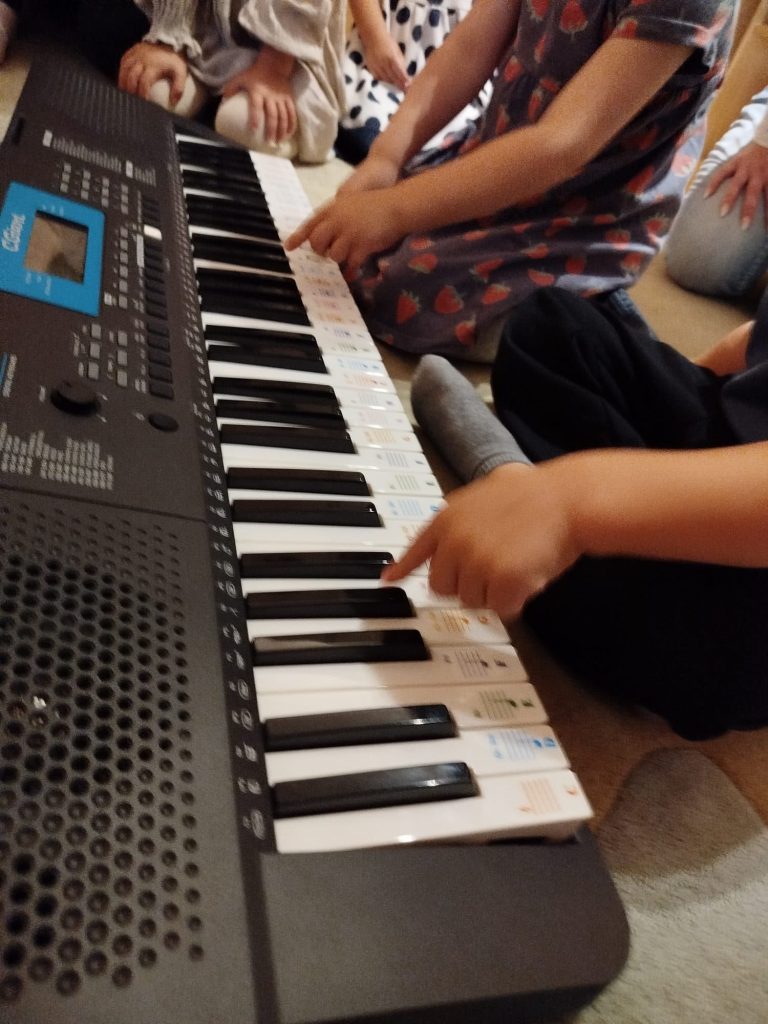 Heute stand bei uns alles im Zeichen der Musik!
