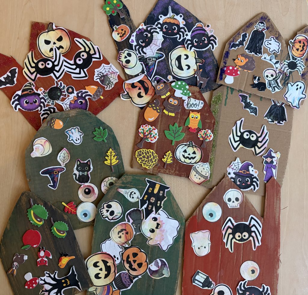 Unsere kreativen Halloween-Vorbereitungen!